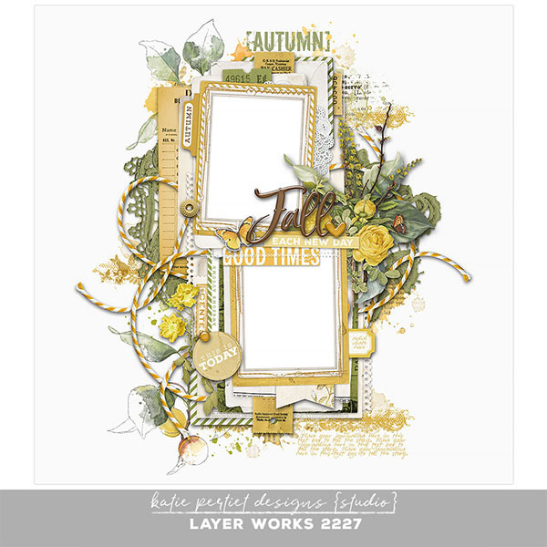 Layer Works 2227 Digital Art - Digital Scrapbooking Kits