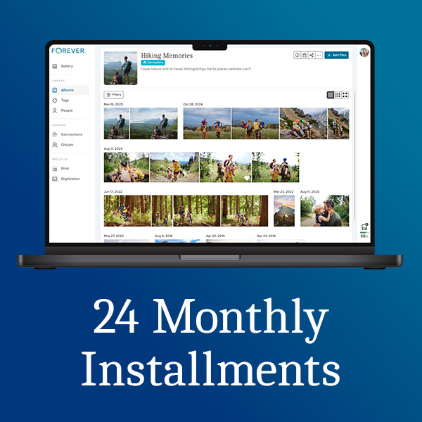 30 GB FOREVER Storage Payment Plan