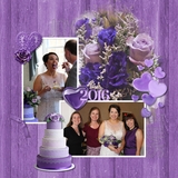 Curated Colors Purple Wood Papers