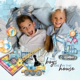 Toys Watercolor Elements