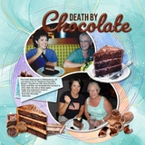 Sweet Treat Watercolor Chocolate