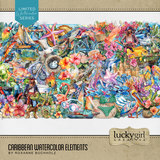 Caribbean Watercolor Bundle
