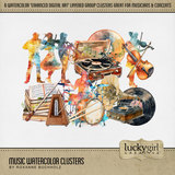 Music Watercolor Bundle