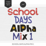 School Days Alpha Mix Collection