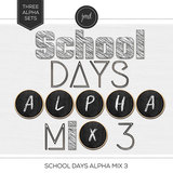 School Days Alpha Mix Collection