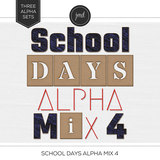 School Days Alpha Mix Collection