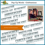 Pop-Up Words - Celebrations