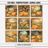 Fun Times - Pumpkin Picking Journal Cards
