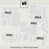 Vertical Strong 2 - Photo Group Clusters