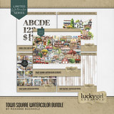Town Square Watercolor Bundle
