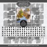 Artistic License - 100 Masked Moments Page Fillers