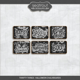 Thrifty Things - Halloween Chalkboards