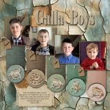 Leatherette Alphabet Set