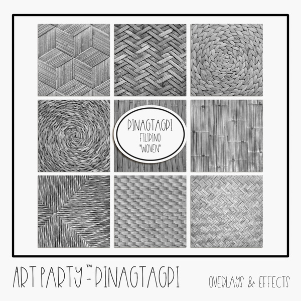 Pinagtagpi - Overlays & Effects Digital Art - Digital Scrapbooking Kits