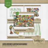 Latin America Watercolor Bundle