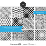 Distressed EZ Masks - Vintage 1