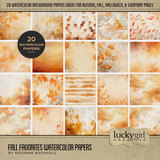 Fall Favorites Papers Bundle