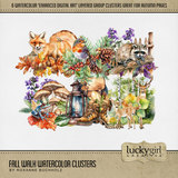 Fall Walk Watercolor Bundle