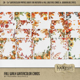 Fall Walk Watercolor Bundle