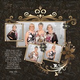 Golden Noir Papers & Gold Overlays