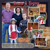 Cowboy Days - Pre-designed Editable Pages