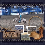 Cowboy Days - Pre-designed Editable Pages