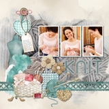 Knitted Teal Alpha Set