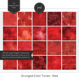 Grunged Color Tones - Red