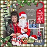 Christmas Capers Pre-designed Editable Pages