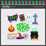 Halloween Sticker Kit