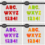 Halloween Monsters Alpha Bundle