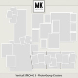 Vertical Strong 3 Group Clusters