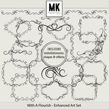 With A Flourish - Enhanced Art Set