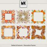 Ballad of Autumn - Decorative Frames