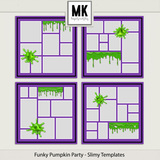 Funky Pumpkin Party - Slimy Templates