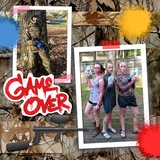 Tree Camo Watercolor Papers