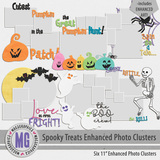 Spooky Treats Enhanced Photo Clusters