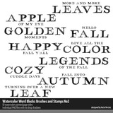 Watercolor Word Blocks Brushes and Stamps 03