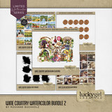 Wine Country Watercolor Bundle 2