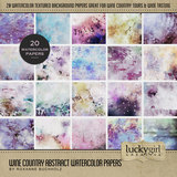 Wine Country Watercolor Bundle 1