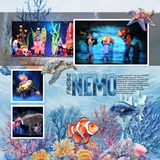 Ocean Watercolor Elements