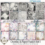 Overlay & Paper Fusion Set 1