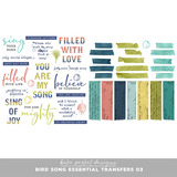 Bird Song Scrapbooking Bundle 02