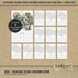 2026 - 2030 Edge to Edge Calendar 12x18