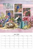2026 - 2030 Watercolor 1 Calendar 12x18