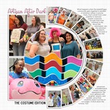 Everyday Enhanced Circle Photo Clusters