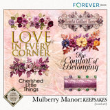 Mulberry Manor-Keepsakes Bundle