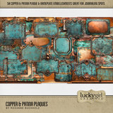 Copper & Patina Plaques