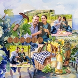 Wine Country Cork Alpha Set