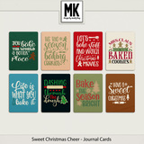 Sweet Christmas Cheer - Journal Cards
